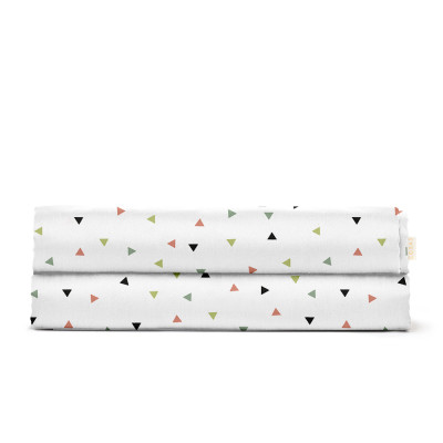 Дитяче простирадло 110х160 COLORFUL TRIANGLE CS1