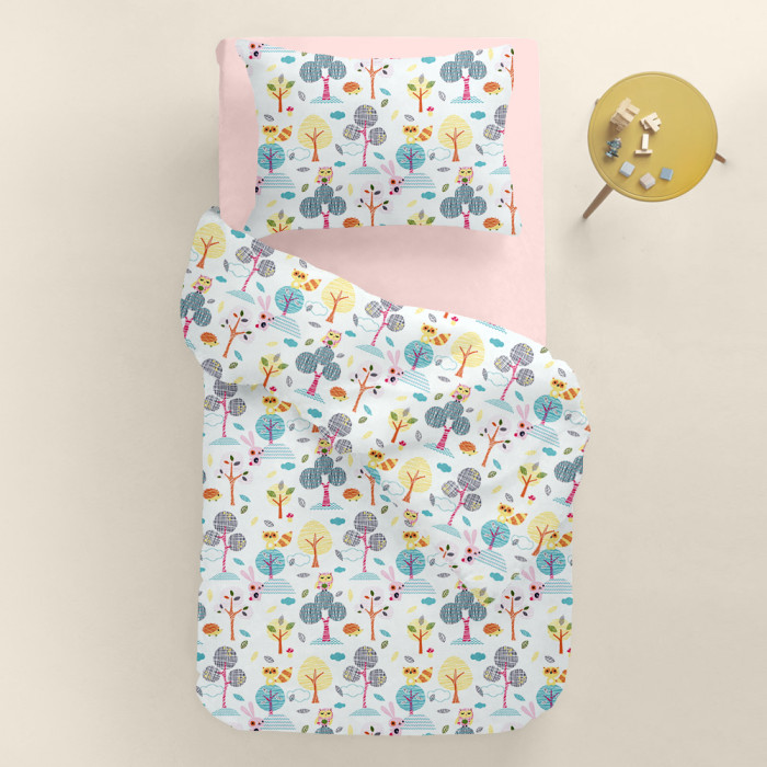 Наволочка на подушку 80х80 COLORFUL FOREST