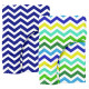 Набір простирадло на резинці 60х120 COLORFUL ZIGZAG