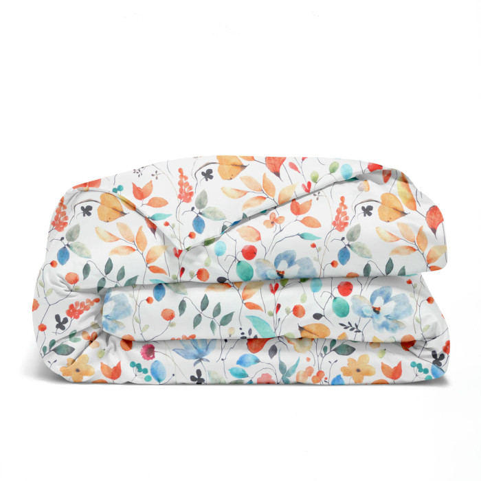 Підковдра двоспальна 175х210 AQUARELLE FLOWERS CS1