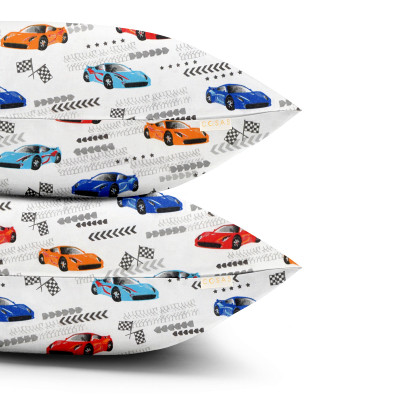 Набір наволочок на подушку 40х60 RACING CARS