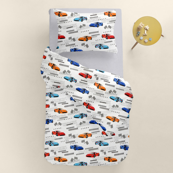 Набір наволочок на подушку 40х60 RACING CARS