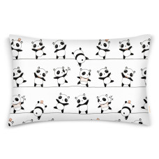 Наволочка на подушку 40х60 FUNNY PANDAS
