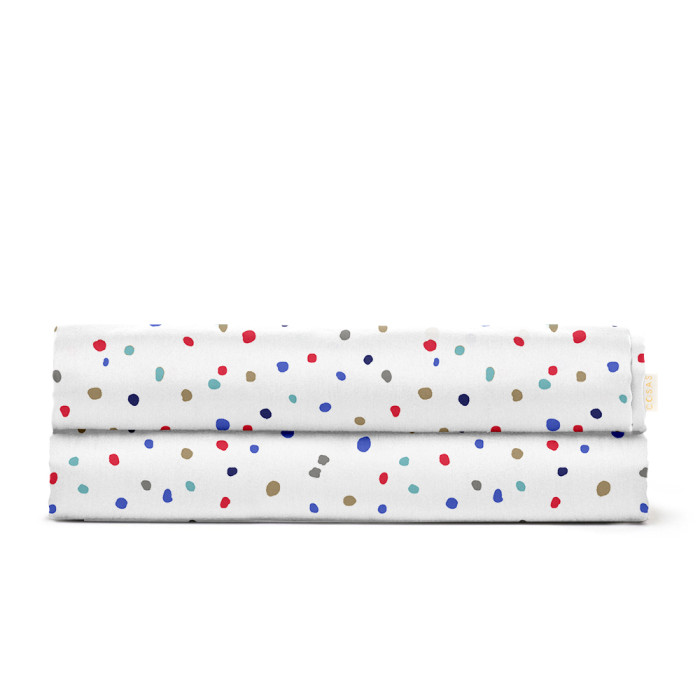 Дитяче простирадло 110х160 COLORFUL BLOTS CS3