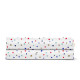 Дитяче простирадло 110х160 COLORFUL BLOTS CS3