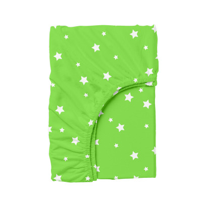 Простирадло на резинці 140x200 STARFALL LIME