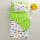 Простирадло на резинці 140x200 STARFALL LIME