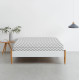 Набір євро простирадло 220х240 WHITE / GREY ZIGZAG