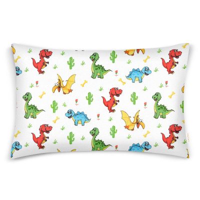 Наволочка на подушку 80х80 COLORFUL DINO