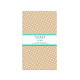 Простирадло на резинці 80х160 BEIGE DOTS
