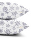Набір наволочок на подушку 50х70 SNOWFLAKES GRAY