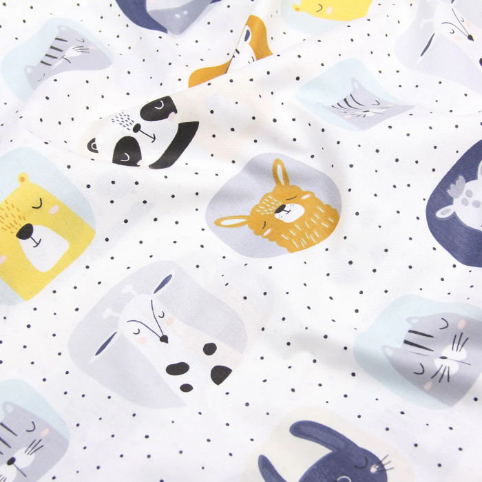 Наволочка на подушку 40х60 COLOR ANIMALS