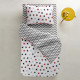 Набір простирадло полуторне 155х240 WHITE / GREY ZIGZAG CS1