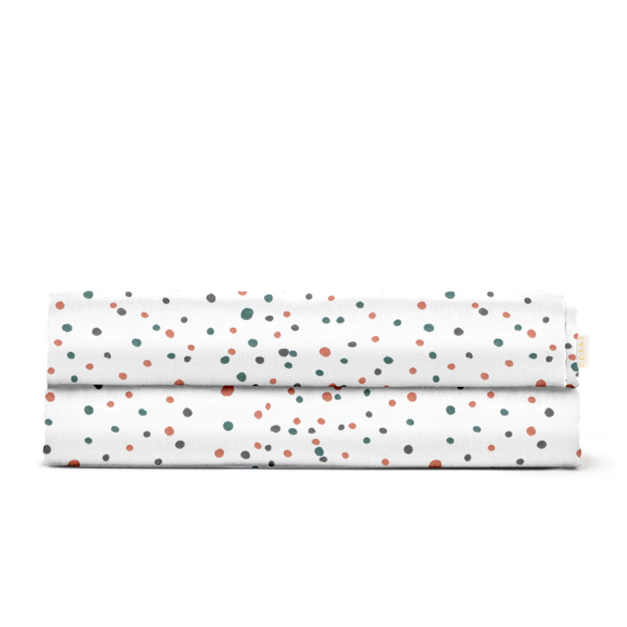 Простирадло полуторне 155х240 COLOR DOTS