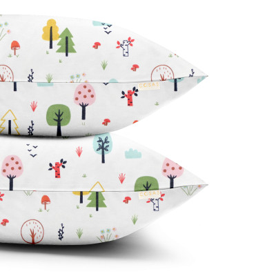 Набір наволочок на подушку 40х60 COLORFUL FOREST CS1