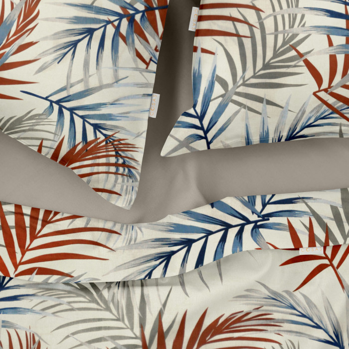 Євро постіль без простирадла FOLIAGE COLOR MILK