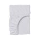 Набір простирадло на резинці 180х200 WHITE / GREY