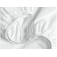 Набір простирадло на резинці 180х200 WHITE / GREY
