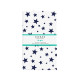 Набір простирадло полуторне 155х240 DARK BLUE / STARS