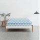 Набір євро простирадло 220х240 DARK BLUE / ZIGZAG