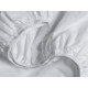 Набір простирадло на резинці 180х200 WHITE / GREY