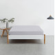 Набір простирадло на резинці 180х200 WHITE / GREY