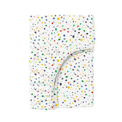 Простирадло на резинці 80х160 DOTS CS1