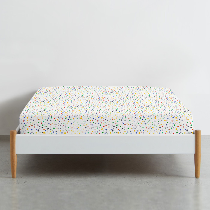 Простирадло на резинці 80х160 DOTS CS1
