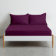 Простирадло полуторне 155х240 DARK CHERRY