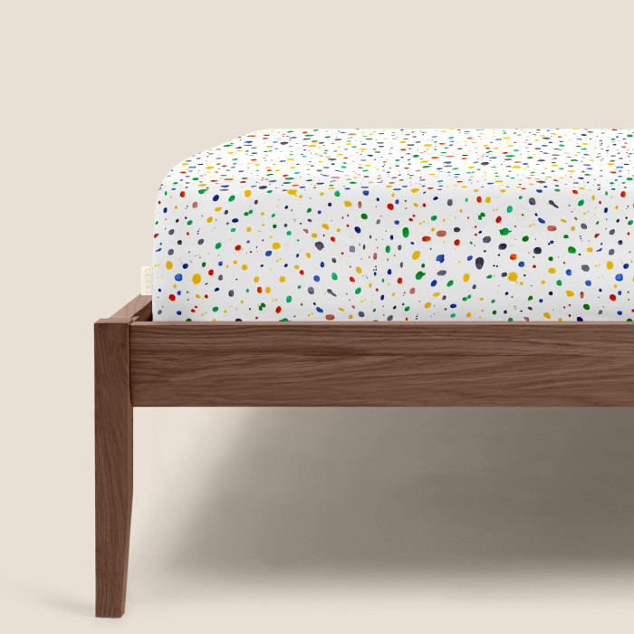 Простирадло на резинці 80х160 DOTS CS1