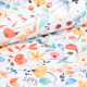 Простирадло полуторне 155х215 AQUARELLE FLOWERS