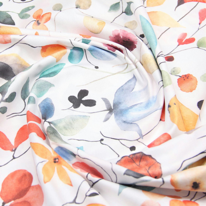 Простирадло полуторне 155х215 AQUARELLE FLOWERS
